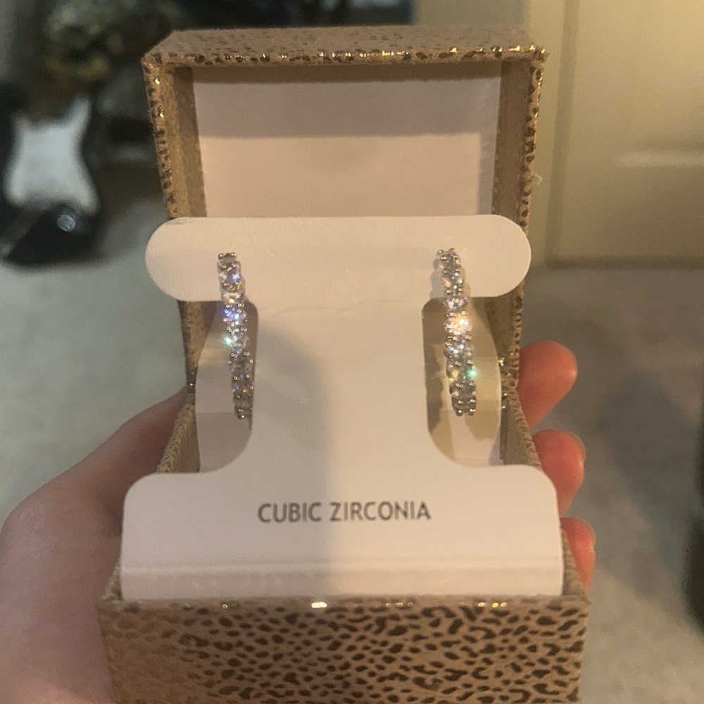 Diamond earrings